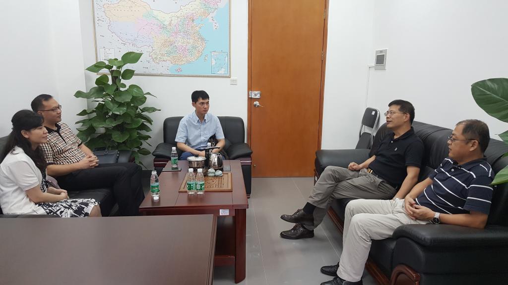 继续教育学院领导接洽广东技术师范学院一行
